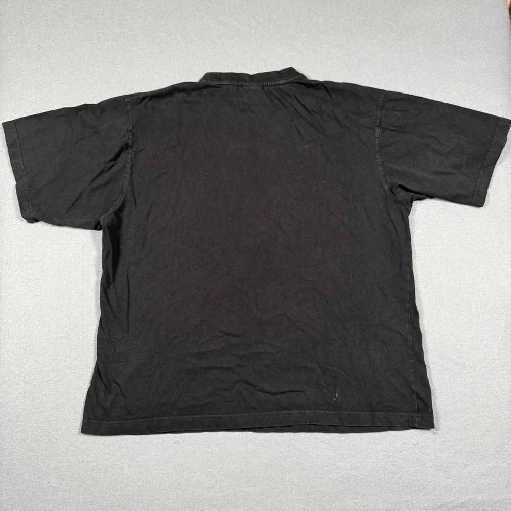 Adidas NBA National Basketball Association Graphic T-Shirt Mens XL Black Vintage